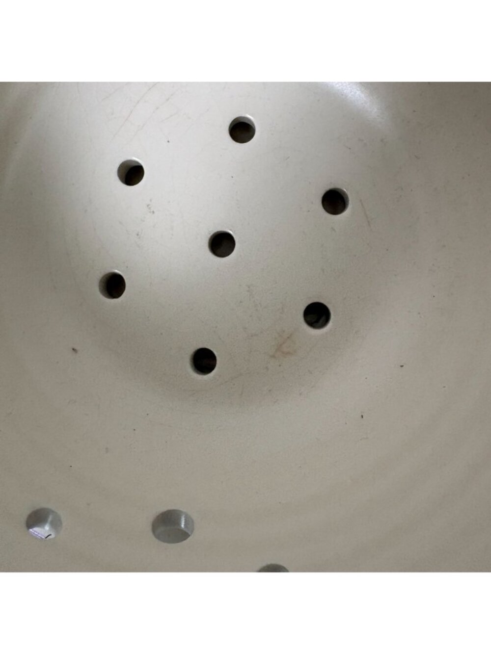 Strawberry Blueberry Fruit Flower Ceramic Colander with Tray Cottage Farmhouse - Picture 4 of 9